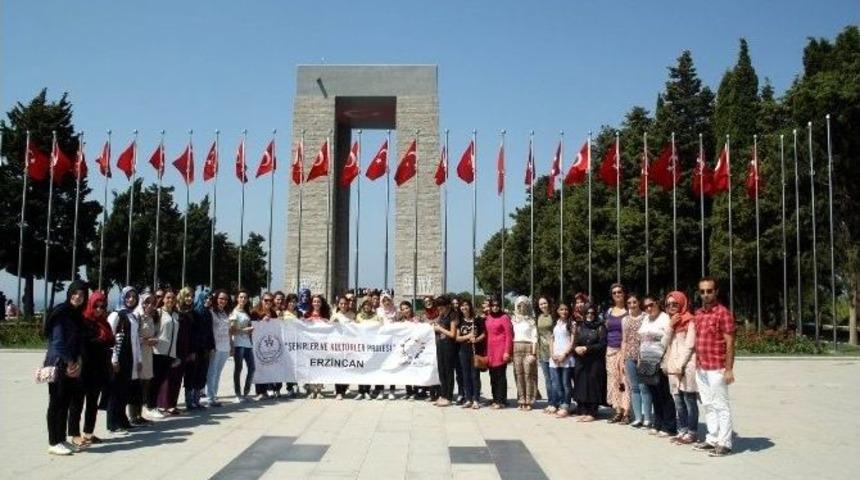 Erzincan&rsquo;dan Y&uuml;zlerce Gen&ccedil; İstanbul, &Ccedil;anakkale Ve Eskişehir&rsquo;i Gezdi