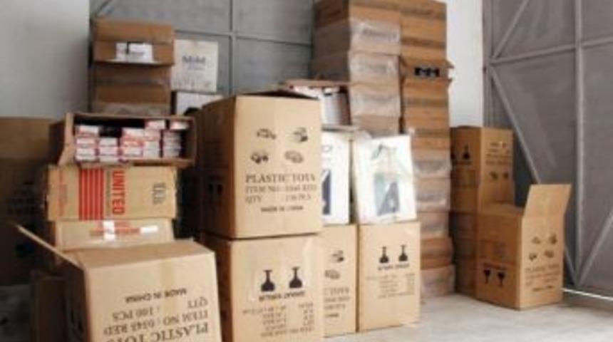 Kamyonda G&uuml;mr&uuml;k Ka&ccedil;ağı 38 Bin 440 Paket Sigara &Ccedil;ıktı