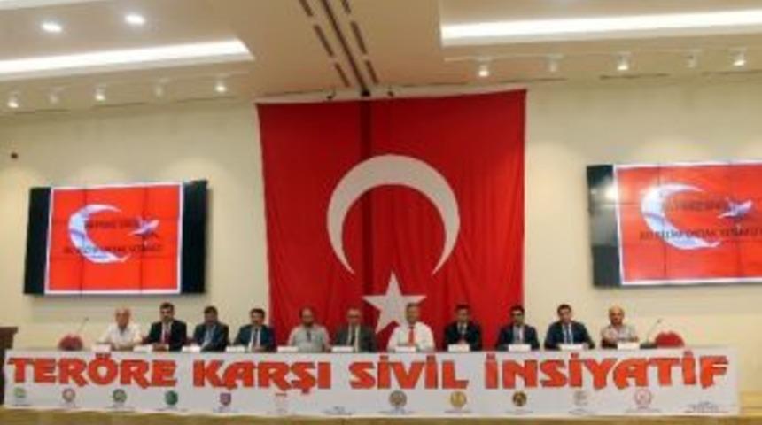 Polatlı&rsquo;da Ter&ouml;re Karşı Ortak İnisiyatif