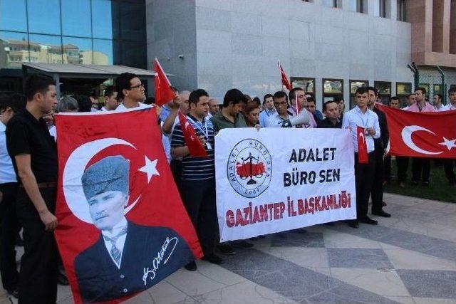 Adalet Büro-sen Terörü Protesto Etti 1