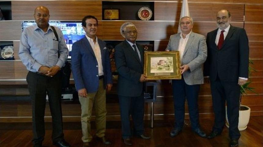 Atso Ve Atb Başkanları Etiyopya Heyetini Konuk Etti