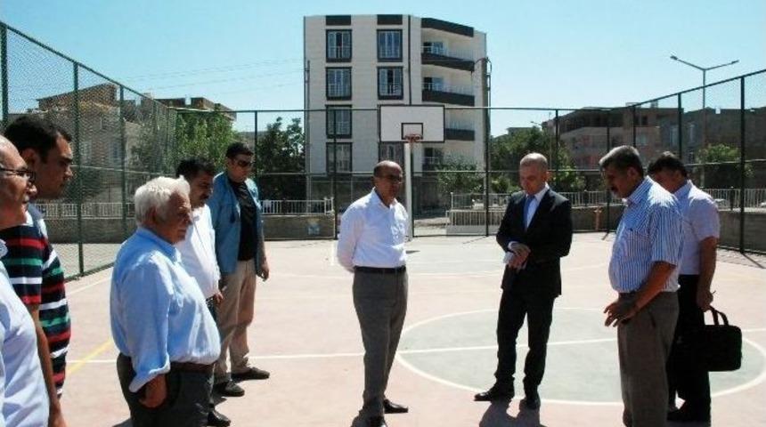 Adıyaman&rsquo;da Basketbol Sahasız Okul Kalmayacak