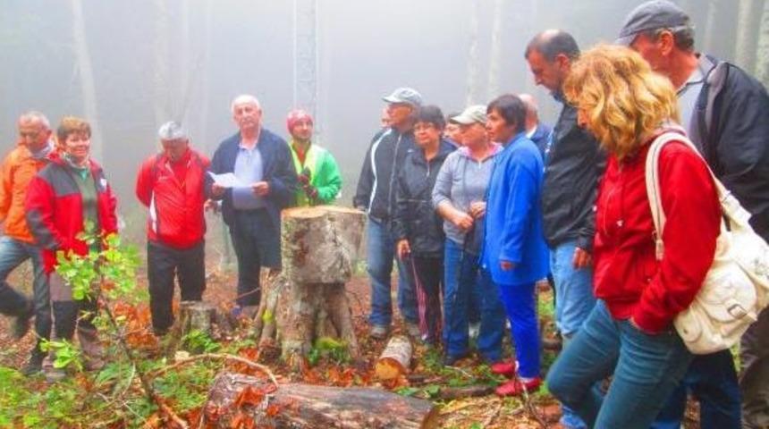 Kazdağları'nda 'res Istemiyoruz' Eylemi