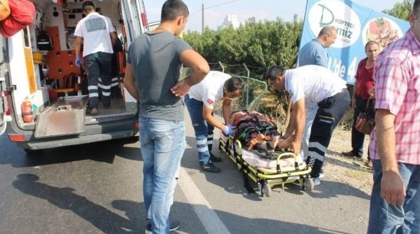 Takla Atan Ara&ccedil; Şeftali Bah&ccedil;esine U&ccedil;tu: 3 Yaralı