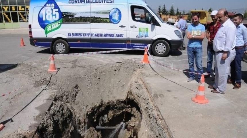 &Ccedil;orum&rsquo;da Ka&ccedil;ak Ve Kayıp Sudan Yıllık 1.5 Milyon Metrek&uuml;p Su Tasarruf Edildi