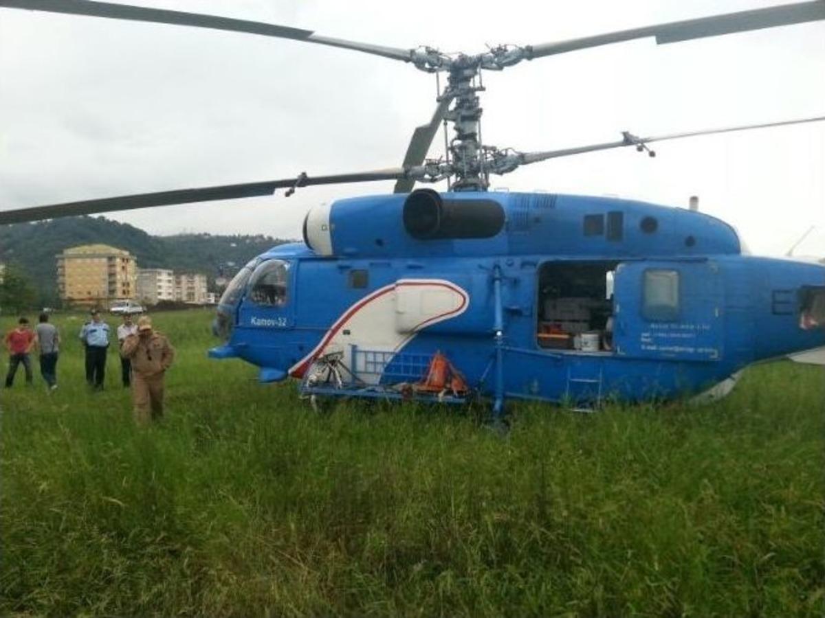 Yunanistan&rsquo;dan Kalkan Askeri Helikopter Giresun&rsquo;a Zorunlu İniş Yaptı