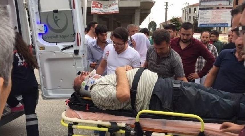 Almaya Gittiği Eski Patronuna &Ccedil;arptı