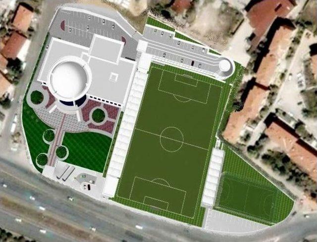 G&uuml;lsuyu Stadı Hızla Y&uuml;kseliyor 2