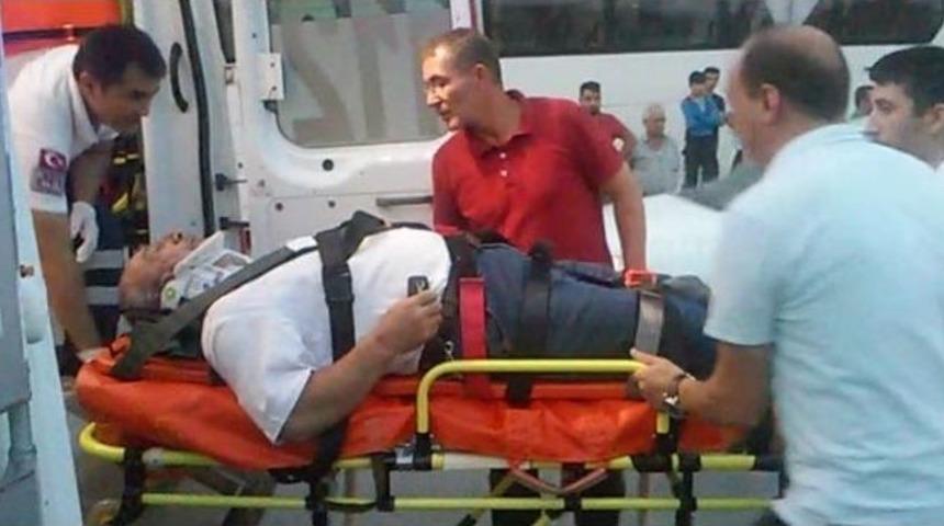 Otomobil İle Motosiklet &Ccedil;arpıştı, 1 Yaralı