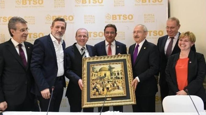 Btso Kılı&ccedil;daroğlu&rsquo;nu Ağırladı