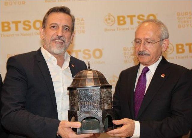 Btso Kılı&ccedil;daroğlu&rsquo;nu Ağırladı 2