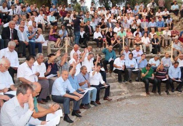 Provincial Assembly Meeting Held In Ancient Site In Aegean Province