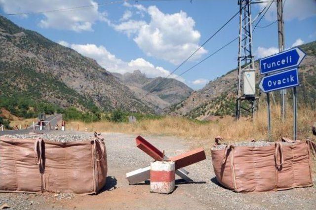 Tunceli'de Pülümür Vadisi'nde Pkk'ya Operasyon