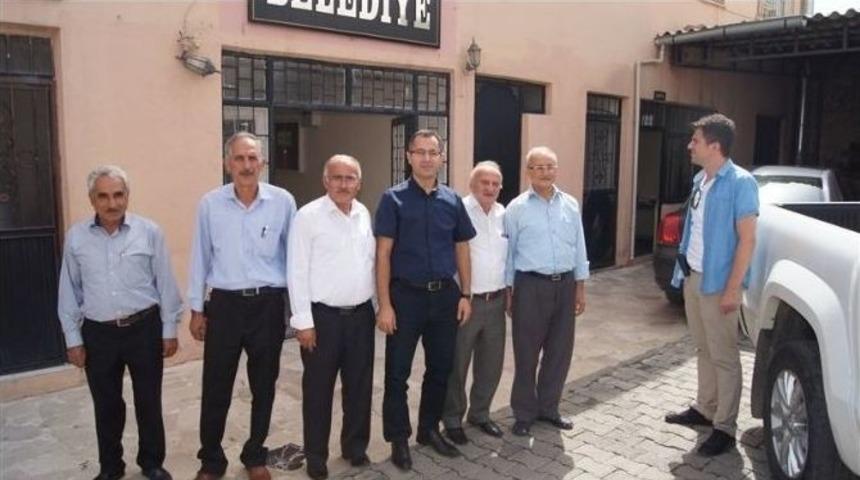 Gerc&uuml;ş Kaymakamı Ziyaretlerini S&uuml;rd&uuml;r&uuml;yor