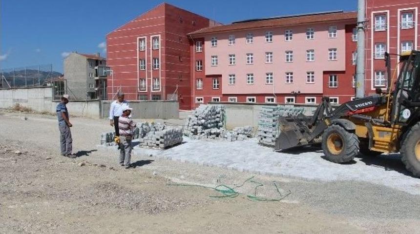 Kilitli Parke Taşı Ve Bord&uuml;r D&ouml;şeme &Ccedil;alışmaları