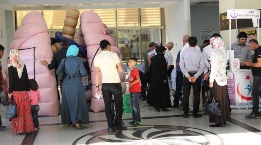 Kanser Farkındalığı İ&ccedil;in Dev &lsquo;ciğer&rsquo; Kuruldu