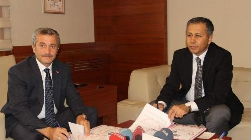 Valilik, Milli Eğitim Ve Şahinbey Belediyesi Arasında Eğitim Protokol&uuml; İmzalandı