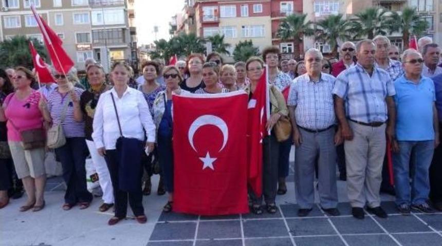 &Ccedil;anakkale'de Ter&ouml;re Tepki Ve Birlik Y&uuml;r&uuml;y&uuml;ş&uuml;
