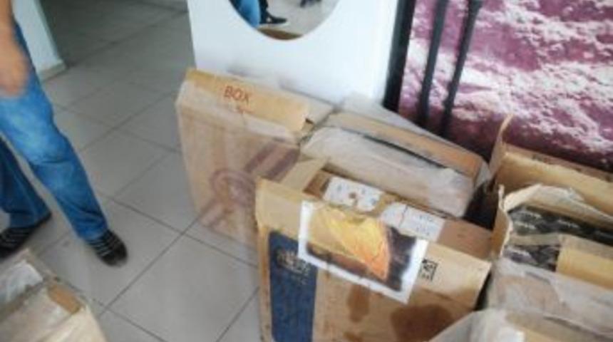 G&uuml;r&uuml;n&rsquo;de 10 Bin Paket Ka&ccedil;ak Sigara Yakalandı