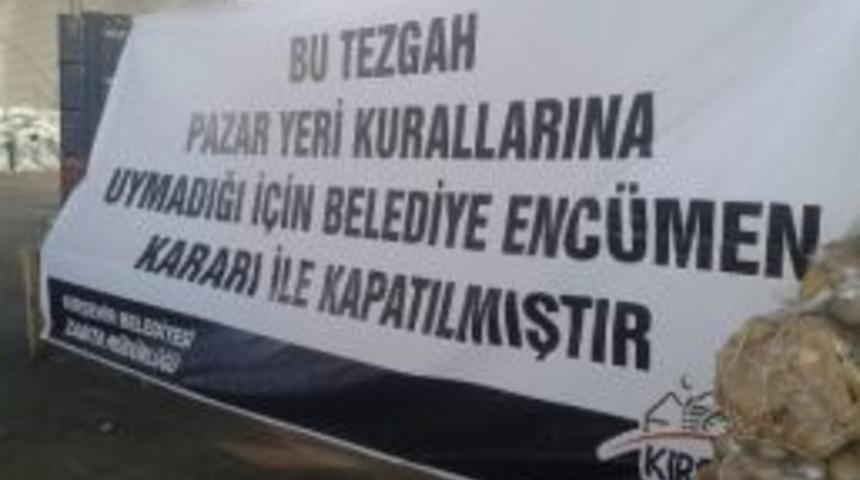 Zabıta Ekipleri Pazar Yerinde Denetim Yaptı