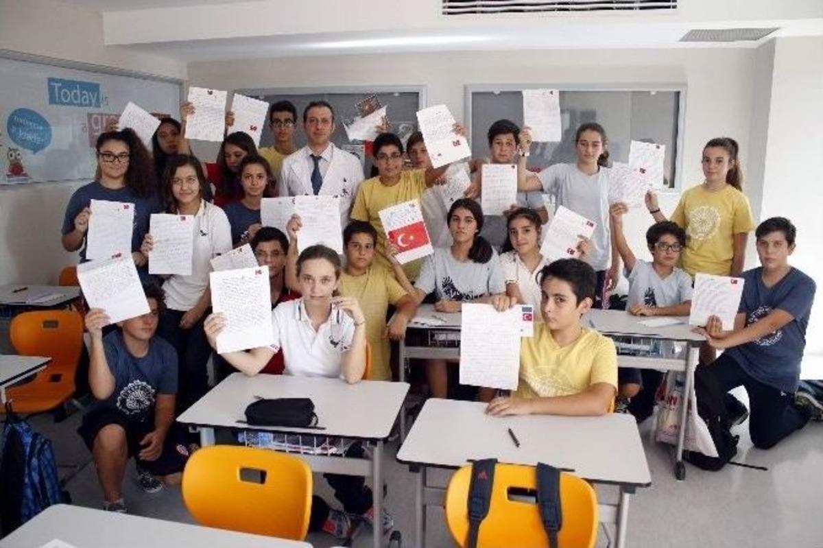 (&ouml;zel Haber) Minik Y&uuml;reklerden Dağlıca&rsquo;daki Askerlere Mektup