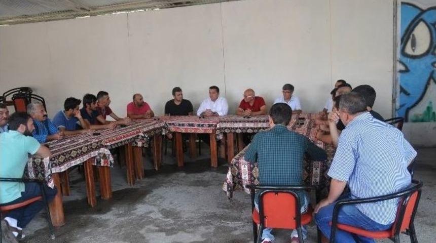 Başkan Fatih Bakıcı Pazar Esnafı İle Buluştu