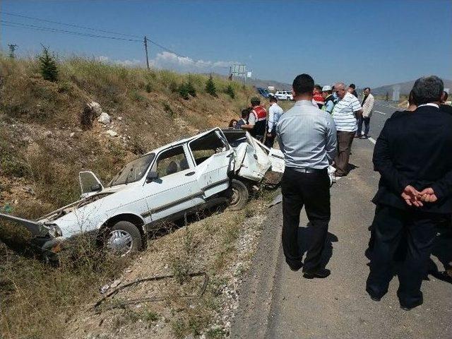 K&uuml;tahya&rsquo;da Trafik Kazası, 2 &Ouml;l&uuml; 2 Yaralı (1) 1
