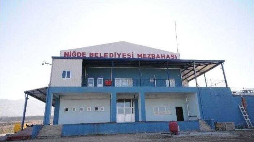 Niğde Belediyesi Mezbahası Kurban Bayramına Hazır