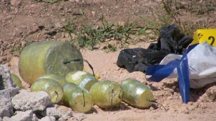 Viranşehir'de &Ccedil;&ouml;p Konteynerinda Bomba Bulundu