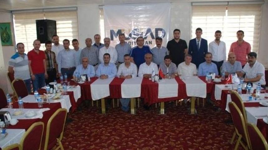 M&uuml;siad Y&ouml;netimi Adıyaman Basınıyla Bir Araya Geldi