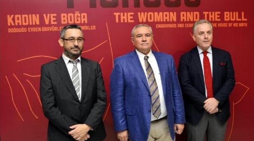 Antalya K&uuml;lt&uuml;r Ve Sanat Merkezi'ne Picasso Ve Ara G&uuml;ler Sergili A&ccedil;ılış