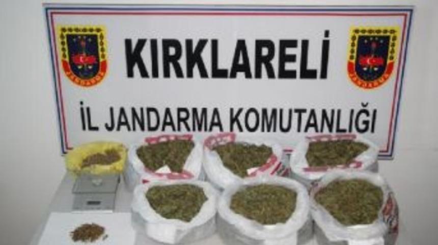 Kırklareli&rsquo;De 196 Kilo Esrara 4 Tutuklama