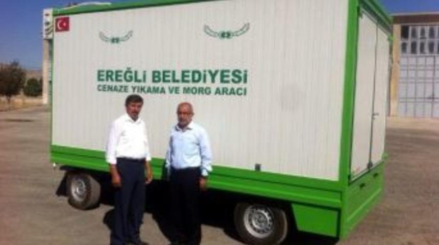 Ereğli Belediyesine Cenaze Aracı Takviyesi