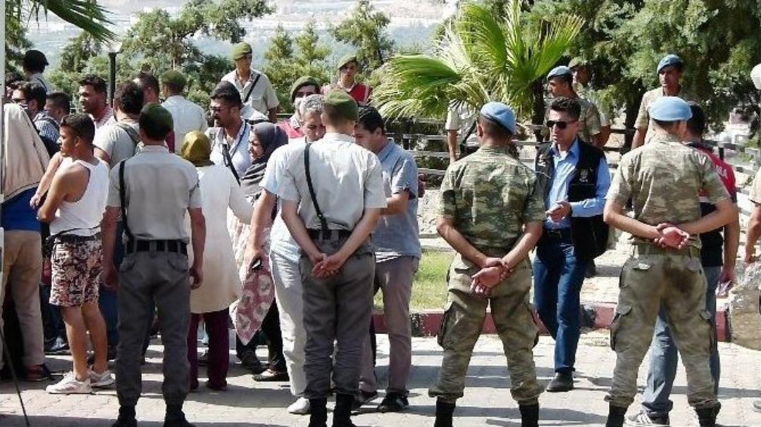 G&ouml;&ccedil;menler Geri D&ouml;nmemek İ&ccedil;in Jandarmaya Direndi