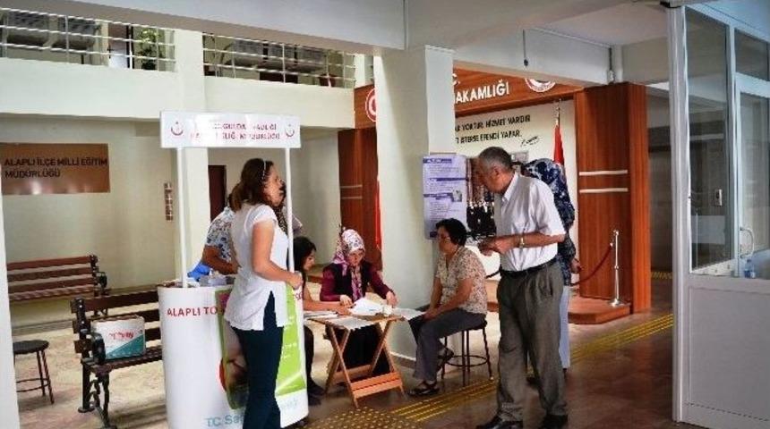 Alaplı&rsquo;da &Uuml;cretsiz Kanser Taraması