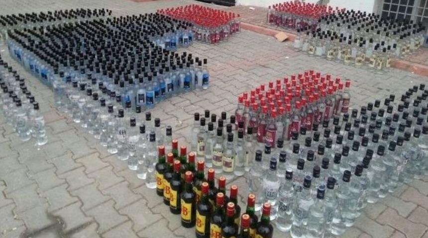 Adana Polisinden 250 Bin Tl&rsquo;lik Ka&ccedil;ak İ&ccedil;ki Operasyonu