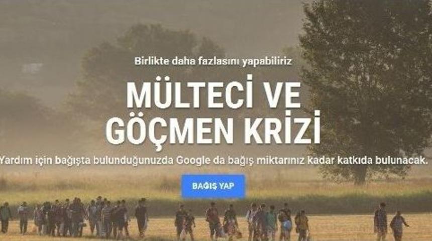 Google&rsquo;dan "bağış Yap" Butonu