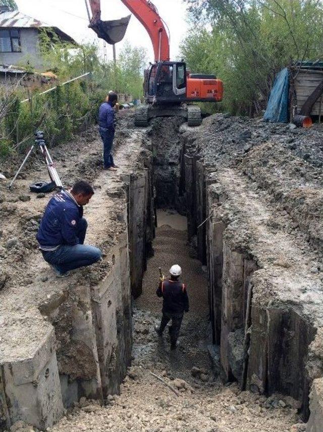 Vaski’den Altyapı Çalışması