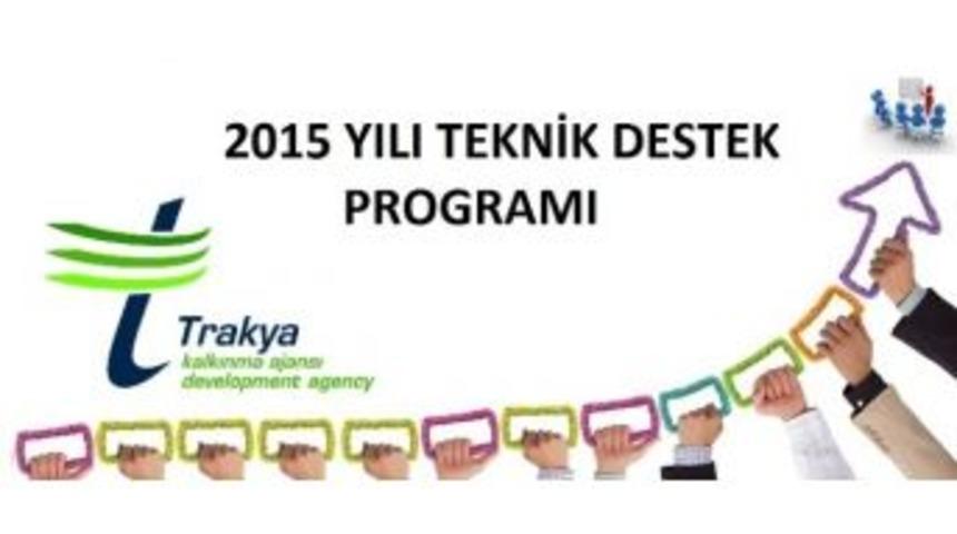 Trakya Kalkınma Ajansı 2015 Yılı Teknik Destek Programı 1.d&ouml;nem Sonu&ccedil;larını A&ccedil;ıkladı