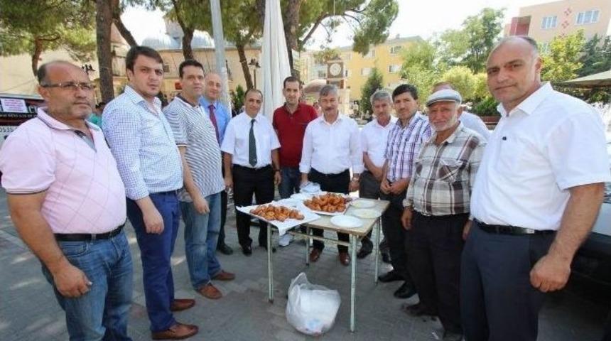 Saruhanlı&rsquo;da Şehitler İ&ccedil;in Mevlit Okutuldu