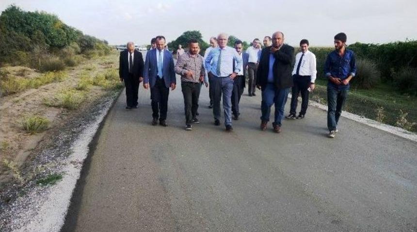 Başkan Yılmaz, Kuş Cenneti&rsquo;ndeki Yol &Ccedil;alışmalarını İnceledi