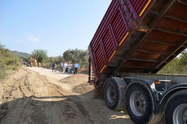 Turgutlu’ya Asfalt Hamlesi Irlamaz’dan Başladı 1