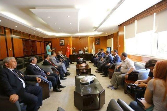 Şehit Ve Gazi Derneklerinden Şahin&rsquo;e Ziyaret 1