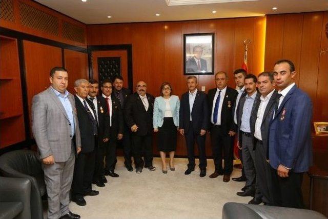 Şehit Ve Gazi Derneklerinden Şahin&rsquo;e Ziyaret 2