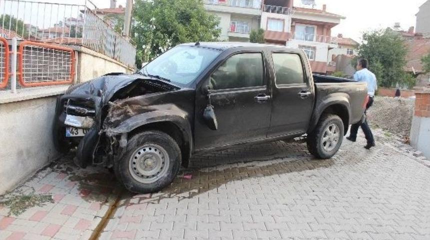 Tavşanlı&rsquo;da Trafik Kazası, 1 Yaralı