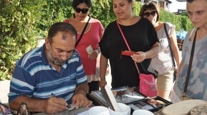 Kahta&rsquo;lı Hattat Yaptığı Eserlerle B&uuml;y&uuml;k İlgi G&ouml;r&uuml;yor