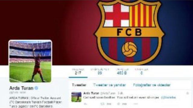 Arda'dan Takım Arkadaşı Rafinha'ya Geçmiş Olsun Mesajı