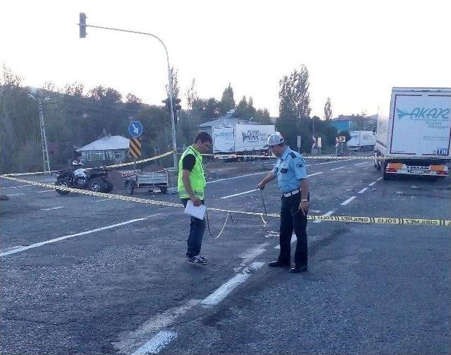 Tuzluca&rsquo;da Trafik Kazası: 1 &Ouml;l&uuml; 1