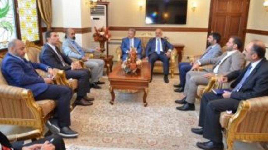 Kayak Federasyonu Başkanı Erol Yarar Vali Kahraman&rsquo;ı Ziyaret Etti