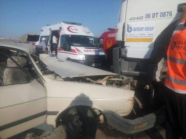 Gediz’de Trafik Kazası: 1 Ölü, 3 Yaralı